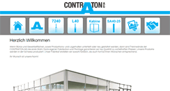 Desktop Screenshot of contraton.ch